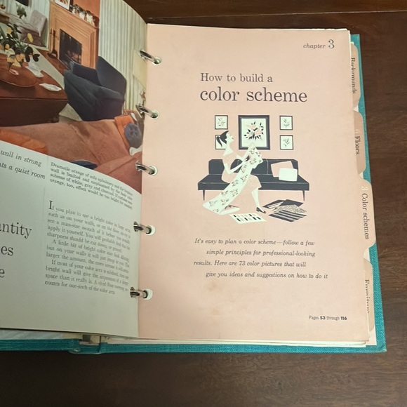 Vintage 1956 Better Homes & Gardens Decorating Book - Picture 8 of 11